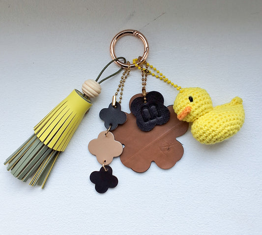 Bijoux de sac crochet canard 2